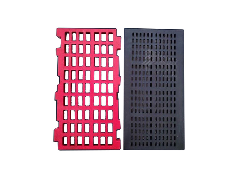 Abrasion resistant screen plate